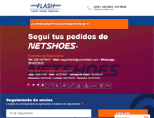 Tablet Screenshot of correoflash.com